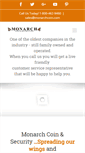 Mobile Screenshot of monarchcoin.com